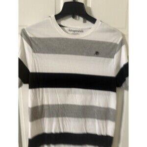 Aeropostale Striped Short Sleeve T-Shirt Men Size Large